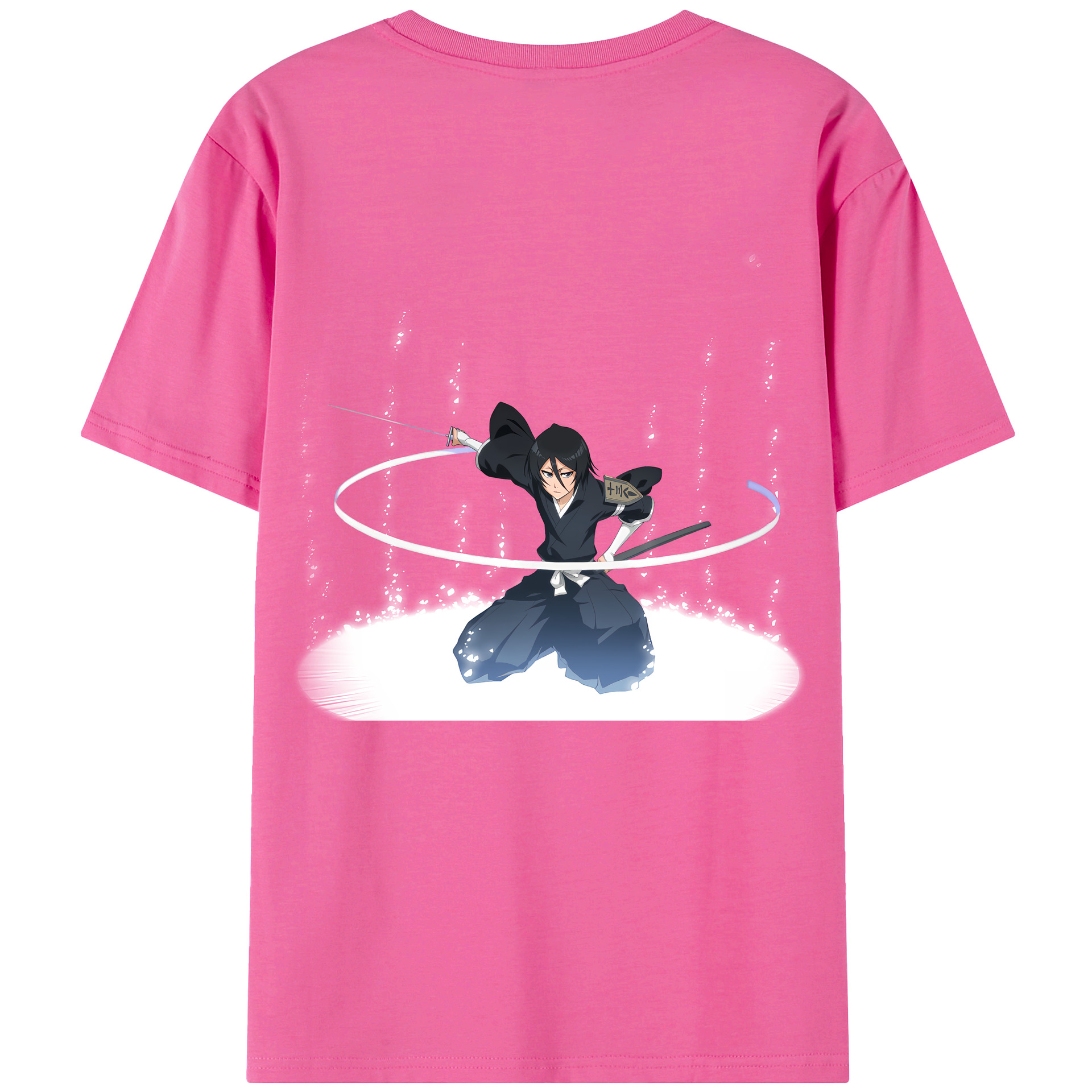 （画像用） ブリーチ 朽木ルキア BLEACH Kuchiki Rukia レディース半袖Tシャツ(バックプリント)